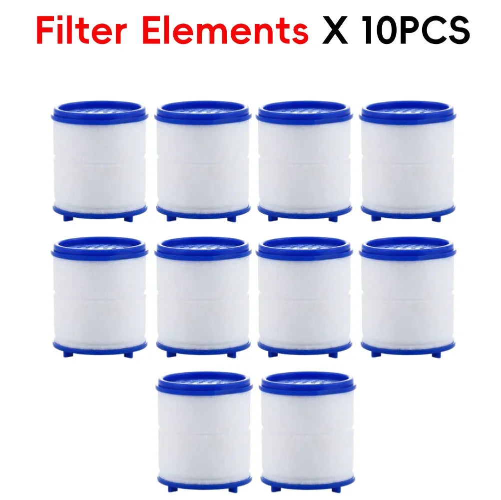 1Set Faucet Water Filter 360 Degree Rotating Filter Elements Water Purifier Set Heavy Metals Filtered Tools PP Cotton Filtration