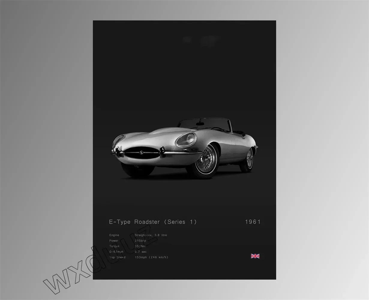 Modern Design Home Decoration Classic Popular Car Brand Motorsport Supercar Canvas Painting Wall Art Aesthetic Room Decor Poster