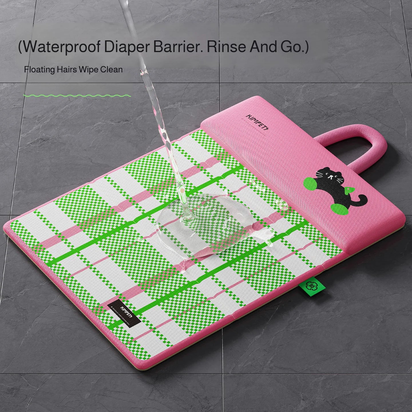 Pet Cooling Mat Double Sided Foldable Dog Bed Breathable Plaid Summer Pet Sleeping Pad Portable Washable Pet Pad for Dogs Cats