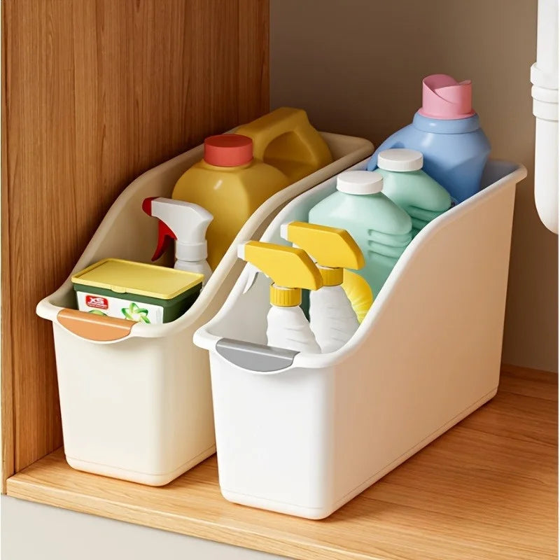 Plastic Multifunctional Organizers Storage Box Kitchen Home Cleaning Products Storage Organizer Household Essentials Storage Box