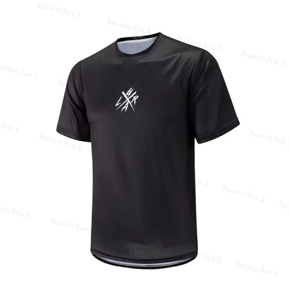 2024 Motocross Enduro lrga jersey, DH downhill mountain biking jersey, men's mtb cycling short-sleeved jersey