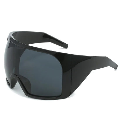 Oversized Sunglasses Men Wrap Anti Wind Personal Large Shades Futuristic Fashion Future Shield Uv400 Cycling Motorcycle