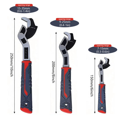 6/8/10 inch Self locking Wrenchs Universal Plumber Wrench Power Grip Suitable for Various Repair Jobs tools