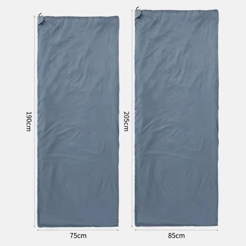 Adult Envelope Sleeping Bag, Four Seasons Lightweight Thin Portable Mini Sleeping Bag for Camping Outdoor