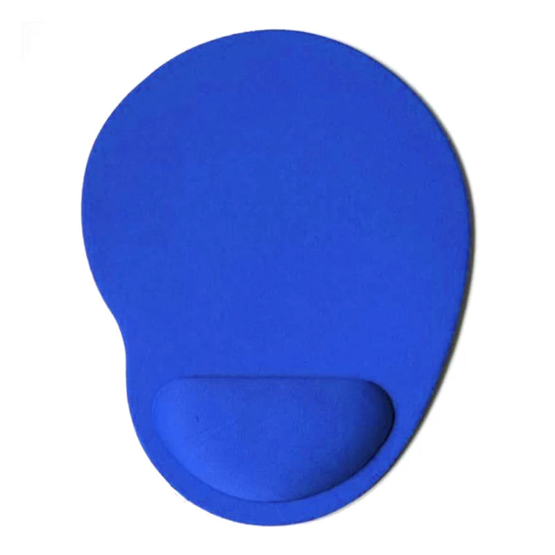 Mouse Pad With Wrist Support Comfortable Mousepad With Smooth Wrist Rest Surface Non-Slip PU Mouse Pad For Office Home Laptop PC