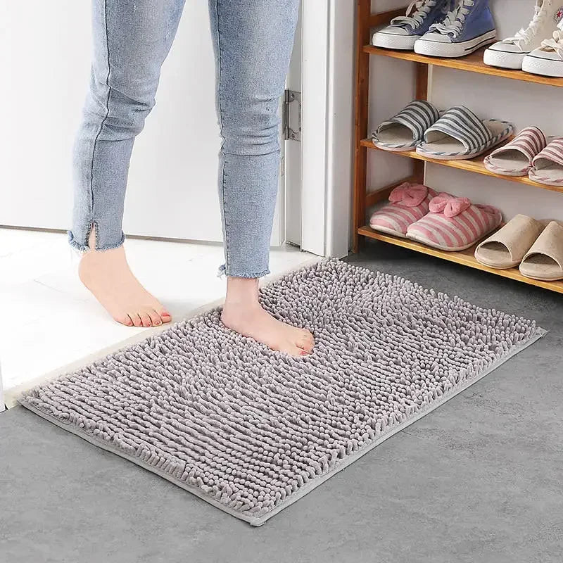 Rectangular Floor Door Mat Carpet, 40X60cm, Soft, Non - Slip, Bathroom, Floor Door Mat, Dirt Barrier