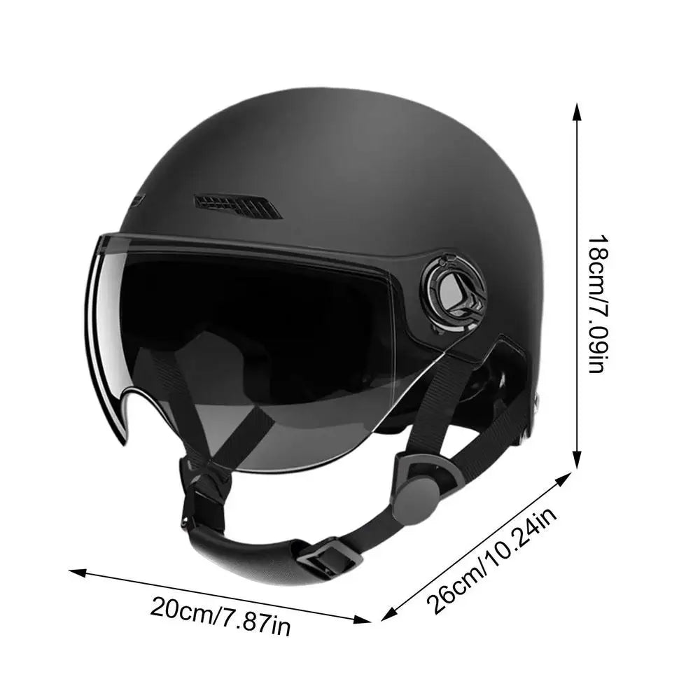 Motorcycle Helmet Classic Retro Scooter Half Helmet Ultralight Cycling Helmet MTB Bike Bicycle Motorcycle Helmet For Women Men