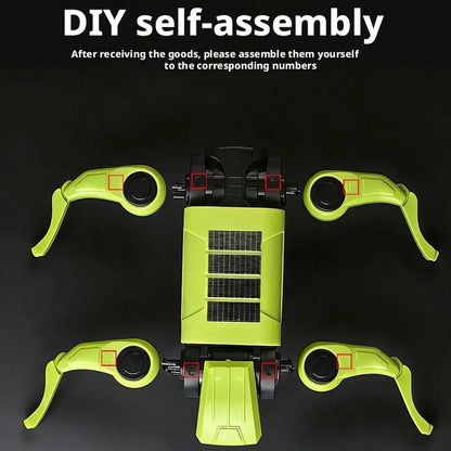 Electric Robot Dog Toy Animal Vehicle Mini size Electronic Pets DIY Installation Imitates Animals Children's Educational Toys