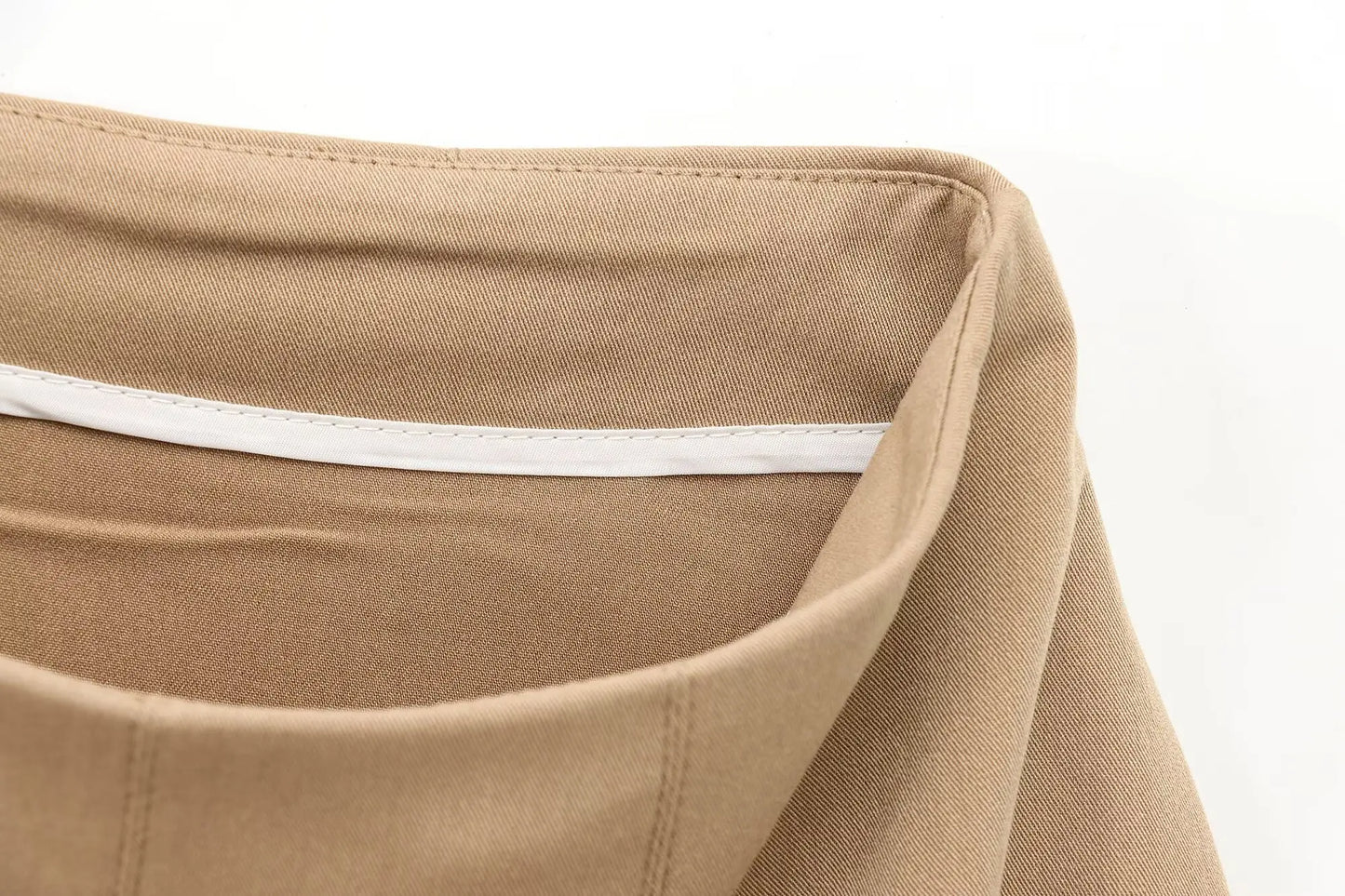 KONDALA Romantic High Waist Mini Skirts Women's Wide Pleated Elastic Waist Skirt with Safety Pants 2025 Casual Versatile Skirt