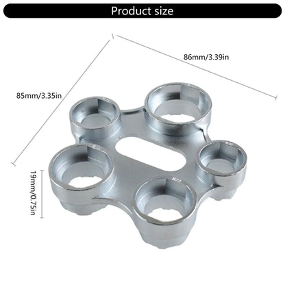 6in1 Wrench Faucet Aerator Disassembly Wrench Water Flows Adjusting Faucet Bubbler Wrench Plumber Wrench