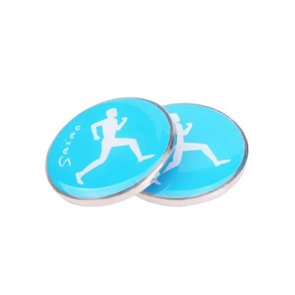 1Pc Soccer Flip Coin Double Face Sports Football Pattern Pick Edge Referee Side Toss Coin for Kids Adults