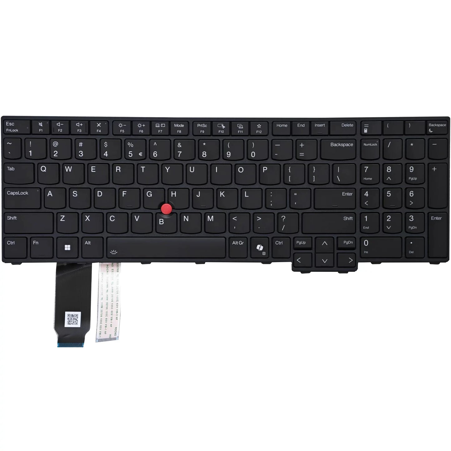 Backlit Keyboard US For Lenovo Thinkpad L16 Gen1 Gen2 T16 Gen3 Gen4 P16S Gen4 P16V Gen3 US Laptop 5N21M40003 5N21Q49827