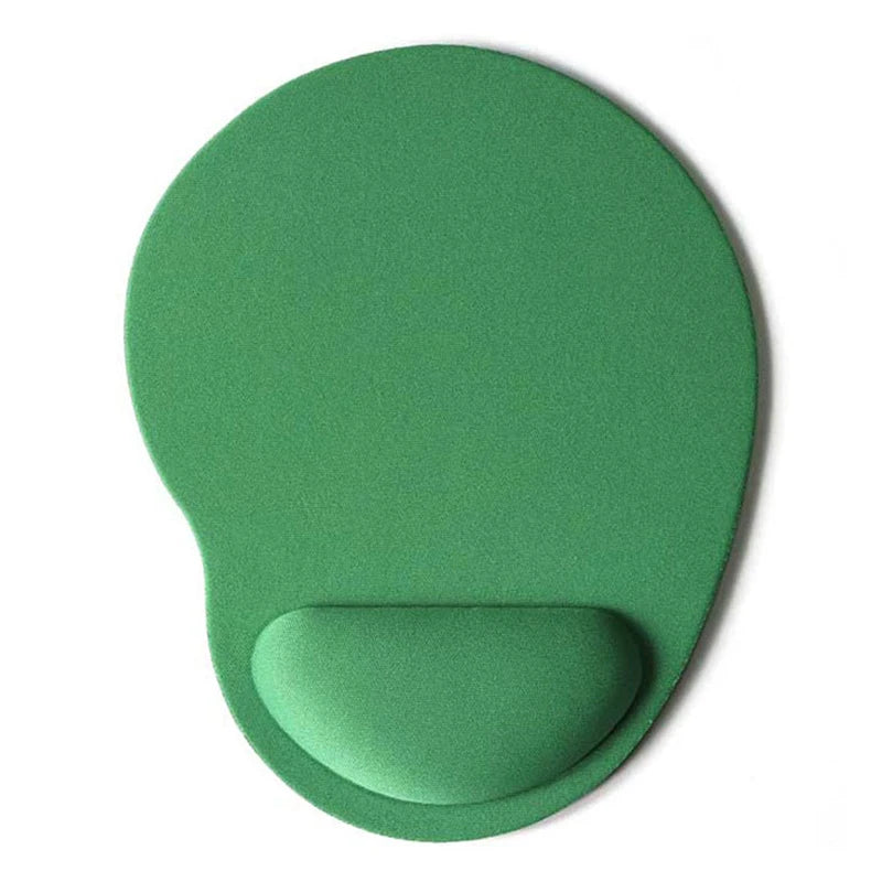 Mouse Pad with Wrist Support, Comfortable Mousepad with Smooth Wrist Rest Surface and Non-Slip PU Base for PC Laptop Office Home