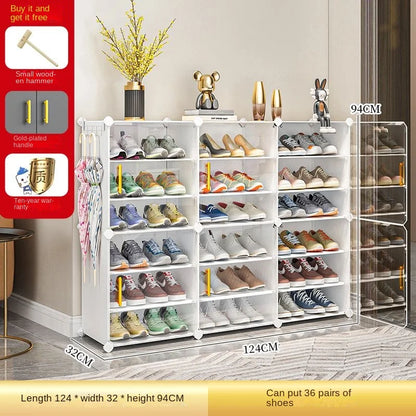 Modern Home Hallway Furniture Shoe Rack Cabinet For Living Room Storage Organizer Shelf Shoes Women's Sandals Cupboard Shoerack