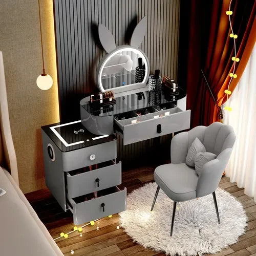 Makeup Bedroom Dressing Table Girls Storage Home Makeup Dressing Table Living Room Furnitures Tocador De Maquillaje Decoration