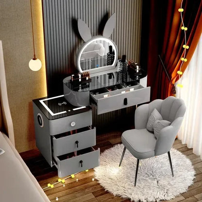 Makeup Bedroom Dressing Table Girls Storage Home Makeup Dressing Table Living Room Furnitures Tocador De Maquillaje Decoration
