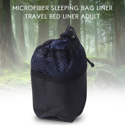 ABZDD Microfiber Sleeping Bag Liner Travel Bed Sack Lightweight Sleep Bag Liners for Adults,for Hotels, Traveling 36X87 Inch