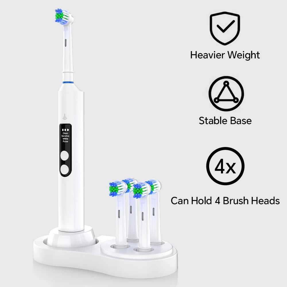 Toothbrush Holder for All Oral B Electric Toothbrush Organizer, iO Electric Toothbrushes & Replacement Brush Heads Storage Stand