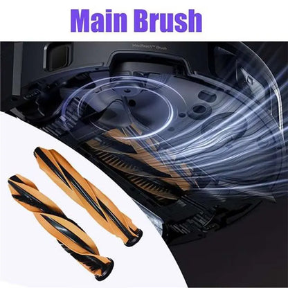 Promotion!For Dreame MOVA Z50 Ultra/Z60 Ultra Replacement Parts- Main Brush Bracket And Main Brush Vacuum Cleaner Accessories