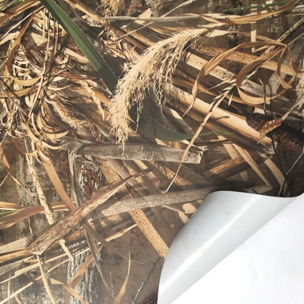 Shadow Grass Realtree Camouflage Vinyl Film Wrap With Air Bubble Free Car Styling Adhesive Sticker Car Motorbike Decal Wrapping