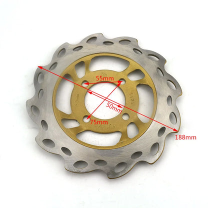 Brake Shake Bracket 110cc 125cc 140cc BBR TTR Motorcycle Front Disc Brake Kit Hydraulic System