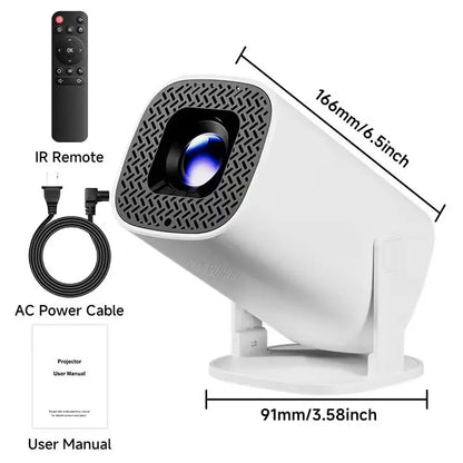 P30PRO Home Theater Projector Android 11 WIFI 6 Native 720P With Speakers Portable Cinema Outdoor Projector
