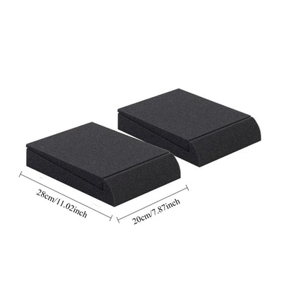 Speaker Sponge Shock Absorbing Pad Desktop Monitor Hardened Shockproof Sound-absorbing Silent Pad Remove Resonance Sponge