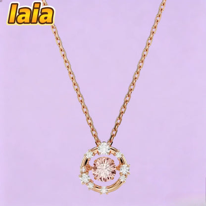 2026 Fine Jewelry Set Fashionable Stainless Steel Women's Teardrop Unique Necklace Earrings Bracelet Ring Commemorative Gift