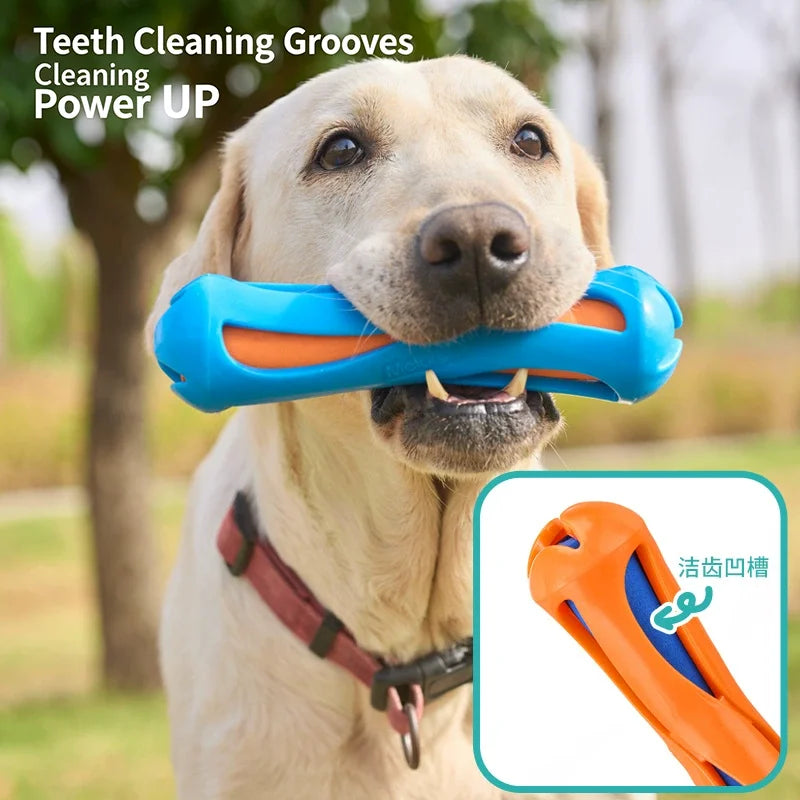Pet Dog Water Float Toy Elastic Chew Proof Outdoor Throwing Game Swimming Interactive Training Toy Teeth Cleaning Play Toy