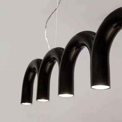 High-level LED Chandelier Modern Art Lights Bedroom Kitchen Designer Bar Long Lamps Restaurant Living Room Home Decor Lighting