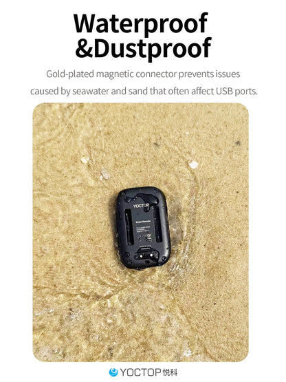 Action Camera Waterproof Bluetooth Remote Control for Insta360 X5/X4/X3/GO3S/AcePro2 With LCD Screen Display Camera Controller