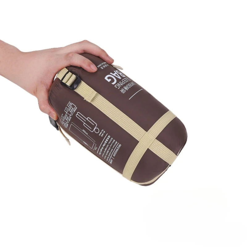 Adult Envelope Sleeping Bag, Four Seasons Lightweight Thin Portable Mini Sleeping Bag for Camping Outdoor