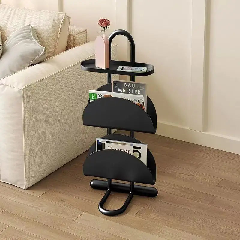 For Sofa Small Side Few Living Room Balcony Magazine Bookshelf Bedroom Bedside Storage Creative Small Table