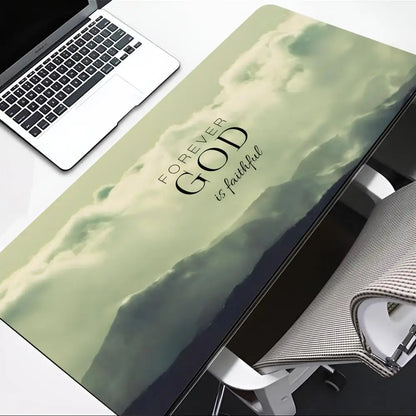 Bible Verse     Mouse Pad Game mouse pad face gamer desk pad mouse pad carpet accessories table pad