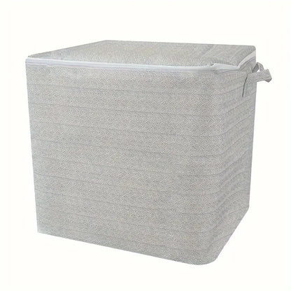 Extra Large Storage Box with Lid Modern Space Saving Design Durable for Clothes Bedding Home Organization Wardrobe Moving