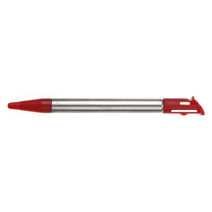 JCD 10pcs For New 2DSLL 2DSXL Game Console Plastic & Metal Telescopic Stylus Touch Screen Pen For New 2DS LL XL