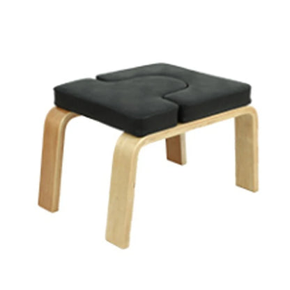 Wooden Stools Yoga Inverted Stool Yoga Assisted Inverted Device Leisure Fitness Auxiliary Yoga Bench Body Shaping Accessories