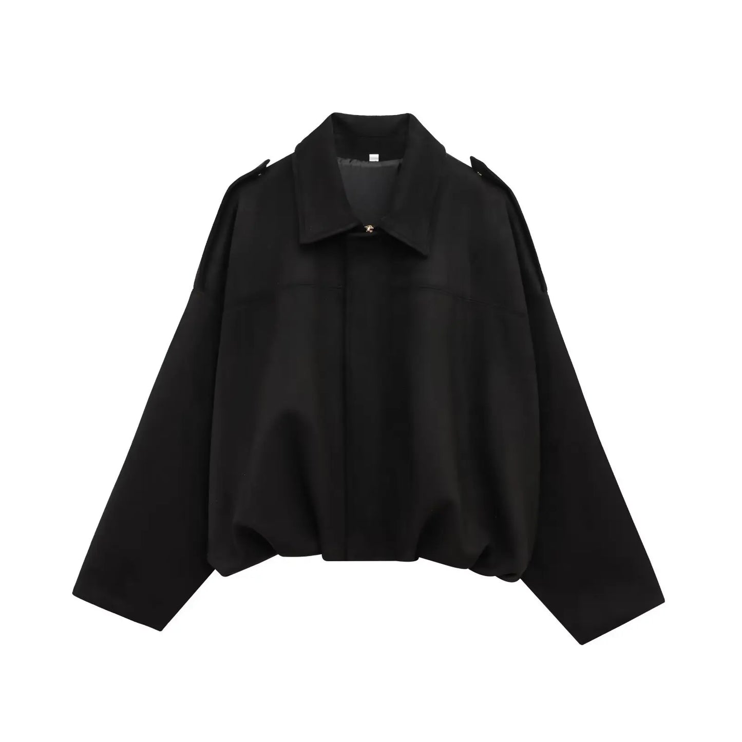 Vintage Faux Suede Short Jackets For Women Zipper Fashion Loose Bomber Jacket Coat Autumn Winter 2025 New Chic Casual Outerwears