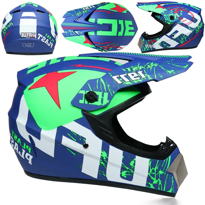 Motorcycle helmet children off-road helmet bike downhill AM DH cross helmet capacete motocross casco para motociclista