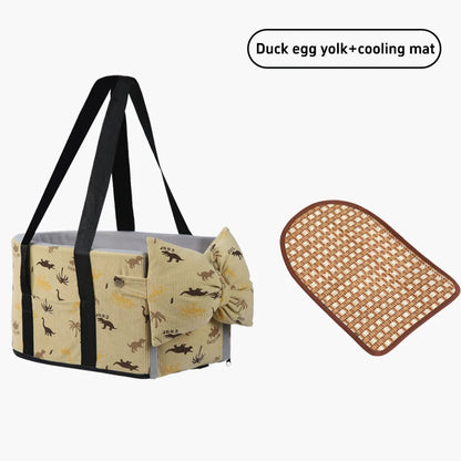 Car Carrying Dog Bed Pet Tote Bag Suitable For Small Dogs Pet Car Seat Cushions Universal Pet Travel Safety Bags Cat Car Beds