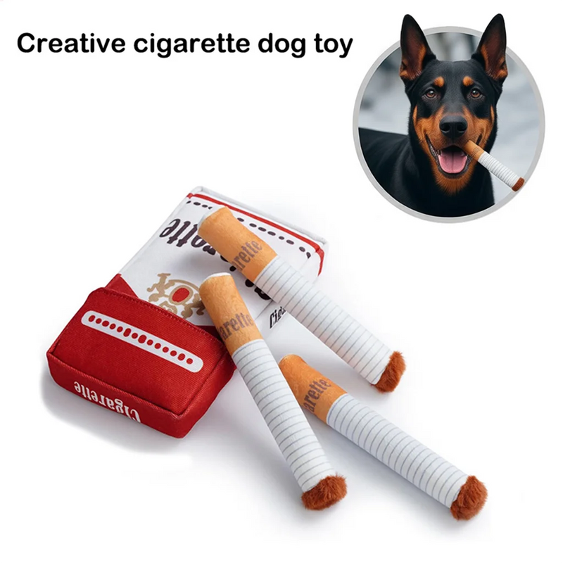 Large Dog Toys for Indestructible Dogs Interactive Dog Toy Training Aids Fake Cigarettes Puppy Accessories Bite Pet Supplies