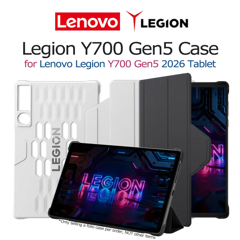 New Lenovo Legion Y700 2026 Gen5 Protective Folio Case 8.8inch for Lenovo Tablet 8.8’’ Tab Y700 Magnetic Detachable Hollow
