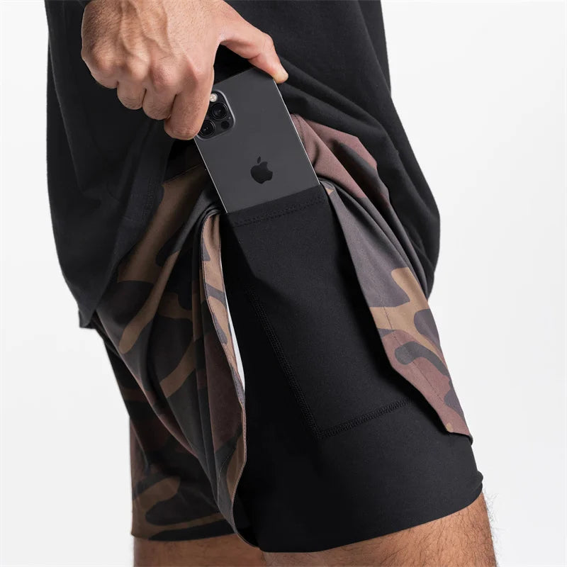 Summer Man Fitness sports Shorts Men's Jogging Gym Bodybuilding short pants Breathable training sportswear Shorts for men