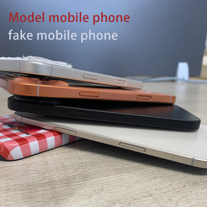 Fake Phone For phone 17 16 16E 15 14 17 Pro Max Model Dummy Phone Not Working Counter Display Shooting Props Copy For IPhone 13