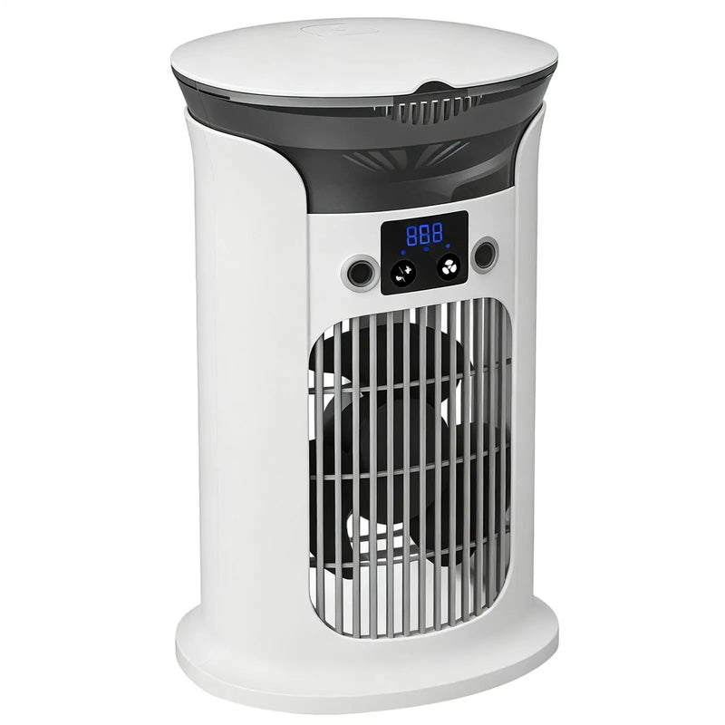 Portable Fan Portable 3 Speeds with Light Personal Tower Fans for Home Living Room Indoor Bedside Office Kitchen Dorm Camping