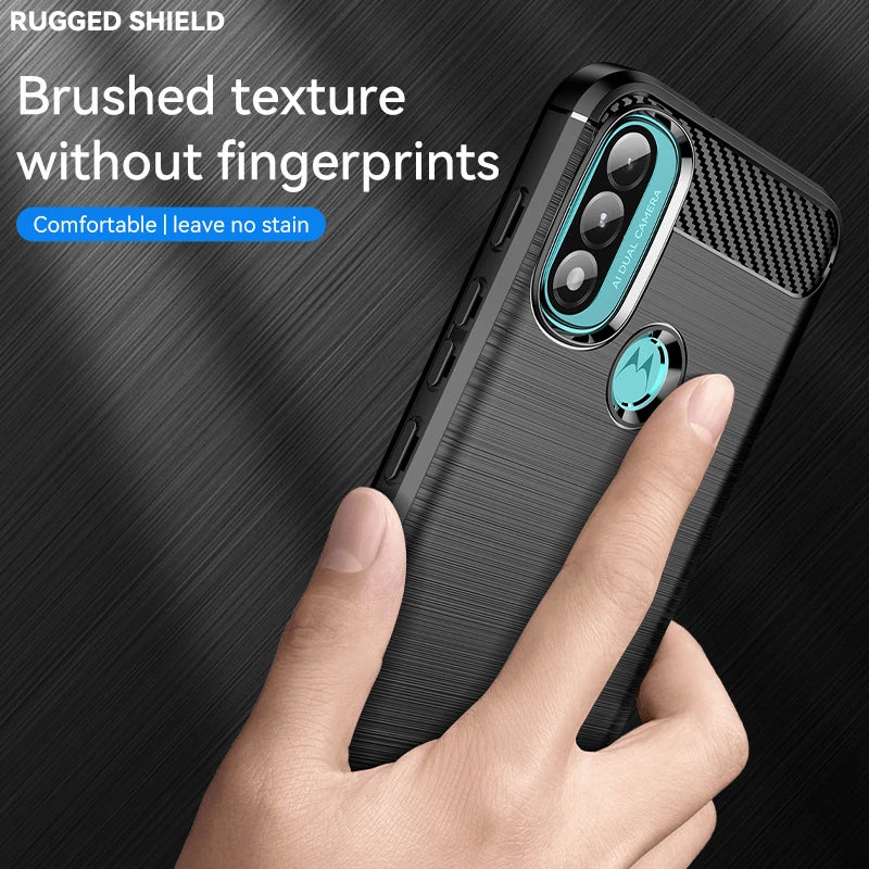 For Cover Lenovo K14 Case For Lenovo K14 Bumper Silicon Carbon Fiber Back Case For Lenovo K15 K14 Plus K14+ K13 K12 Pro K13Note