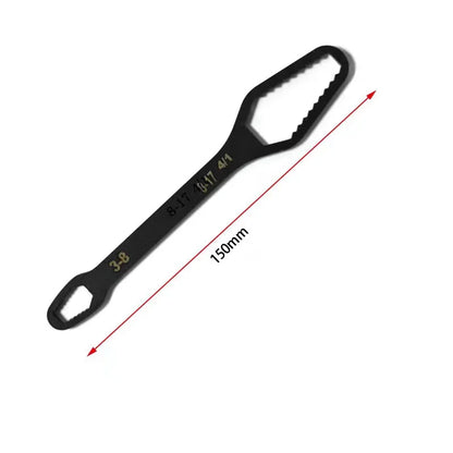Universal Torque Wrench, Self-Locking Adjustable Eyeglass Wrench, Flat Wrench, Double-Ended Wrench, Factory Tools