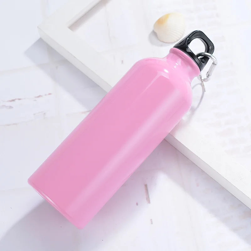 Camping Alloy Water Bottle 500ml Outdoor Portable Cycling Water Bottle