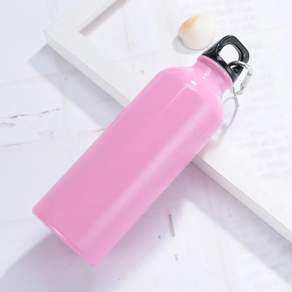 Camping Alloy Water Bottle 500ml Outdoor Portable Cycling Water Bottle