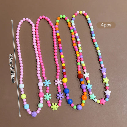 4 simple, versatile, sweet, cute, colorful and fashionable necklaces suitable for daily use